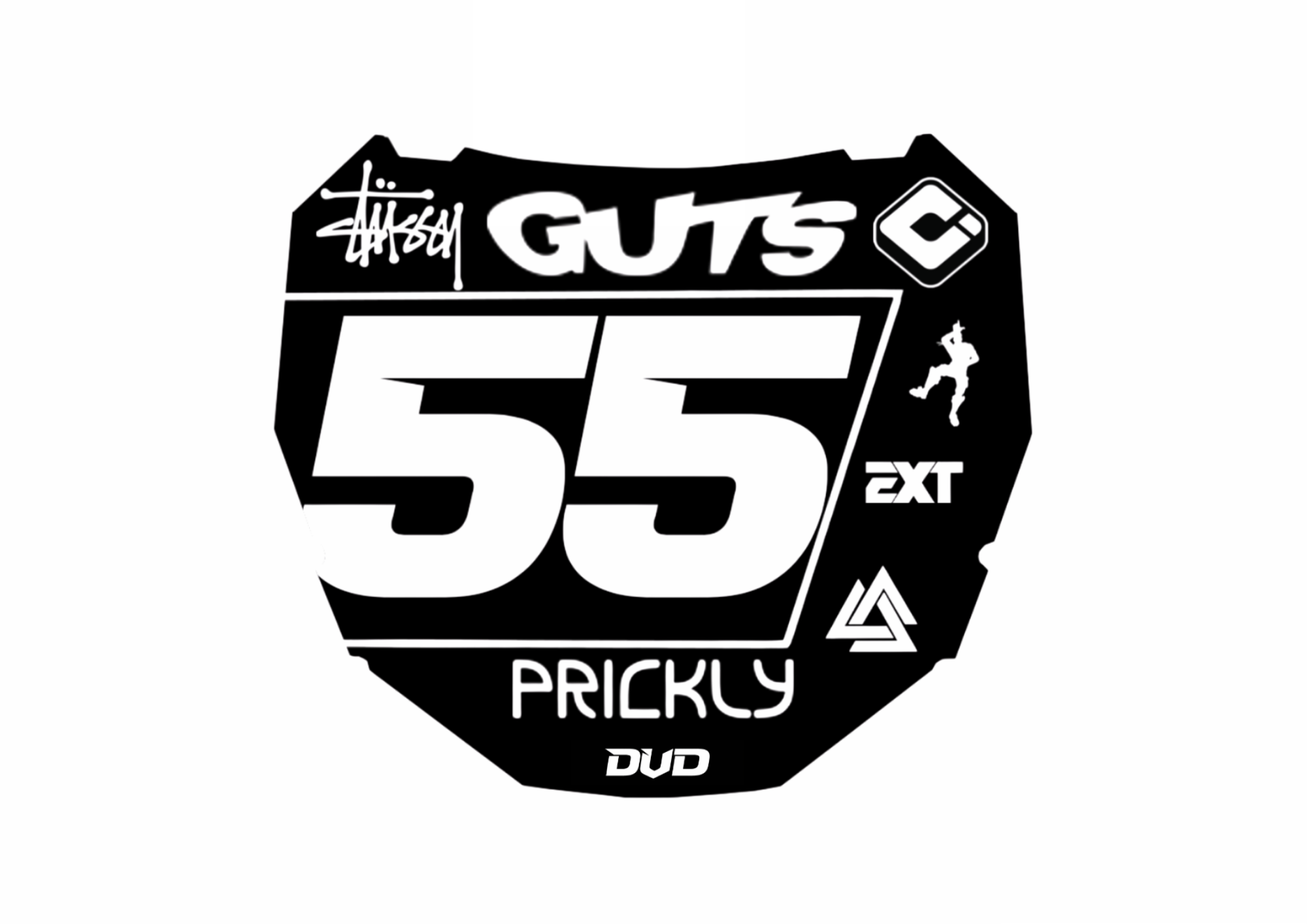 ODI Number Plate Decal