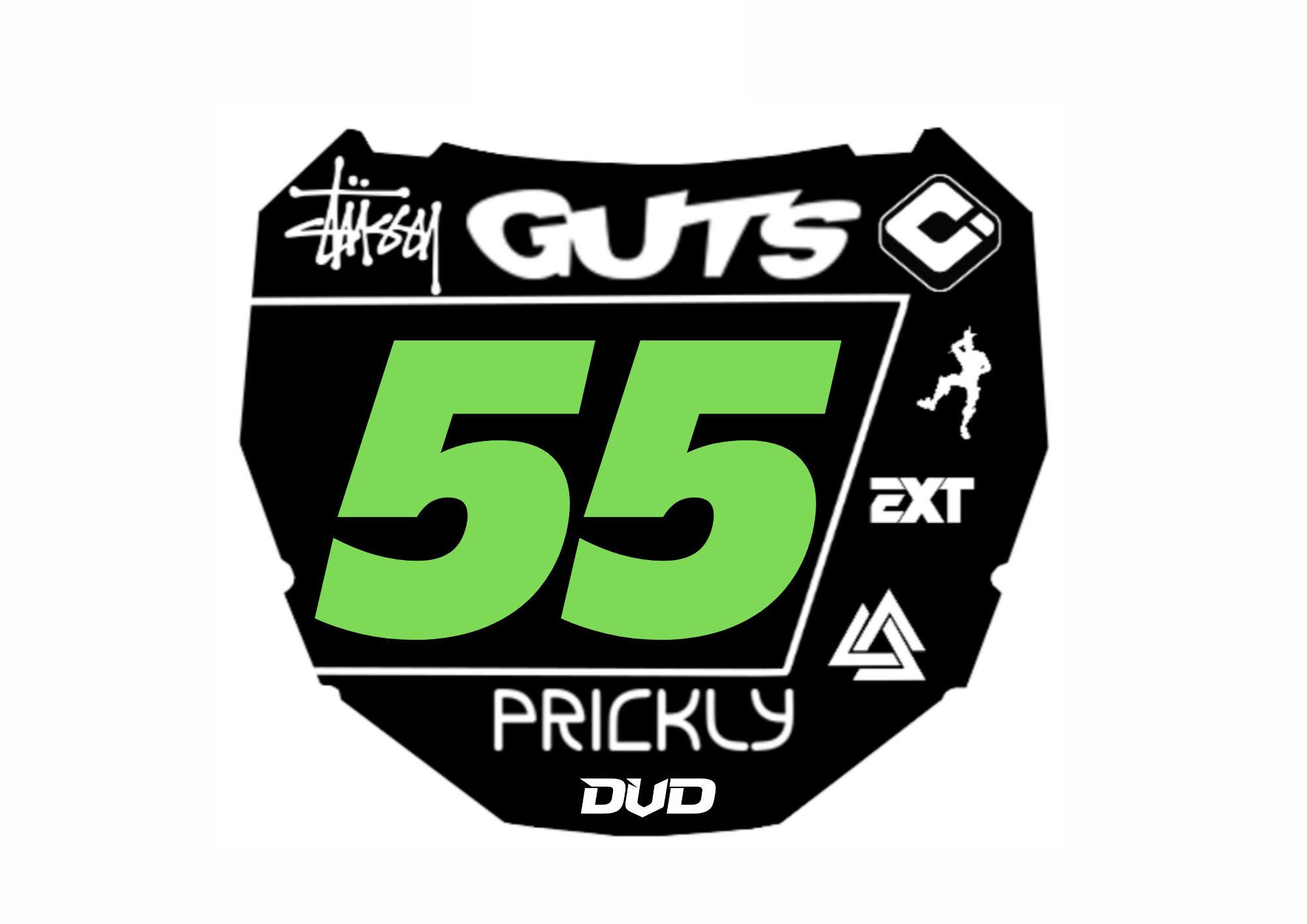 ODI Number Plate Decal