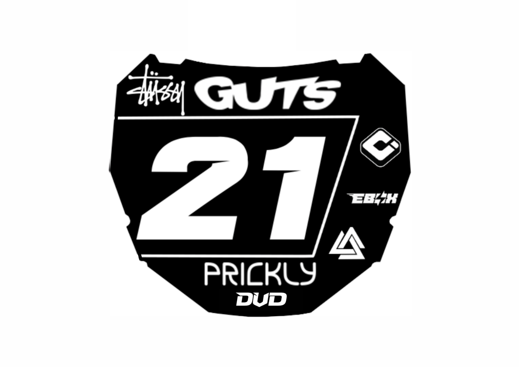 ODI Number Plate Decal